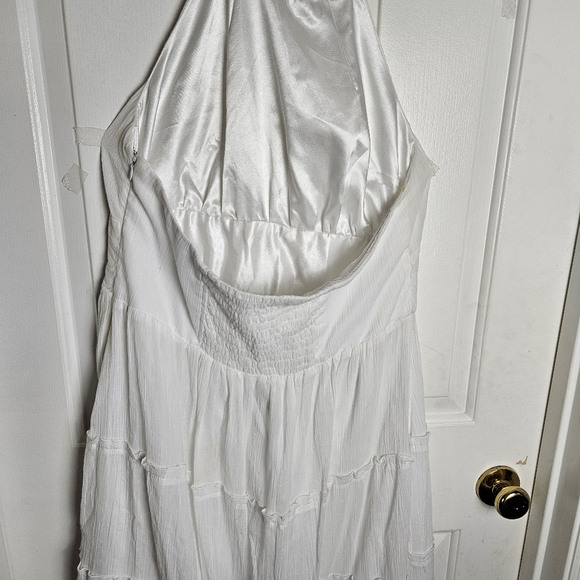 Robbie Bee Women Striking White Sundress Size 14 - Picture 2 of 15